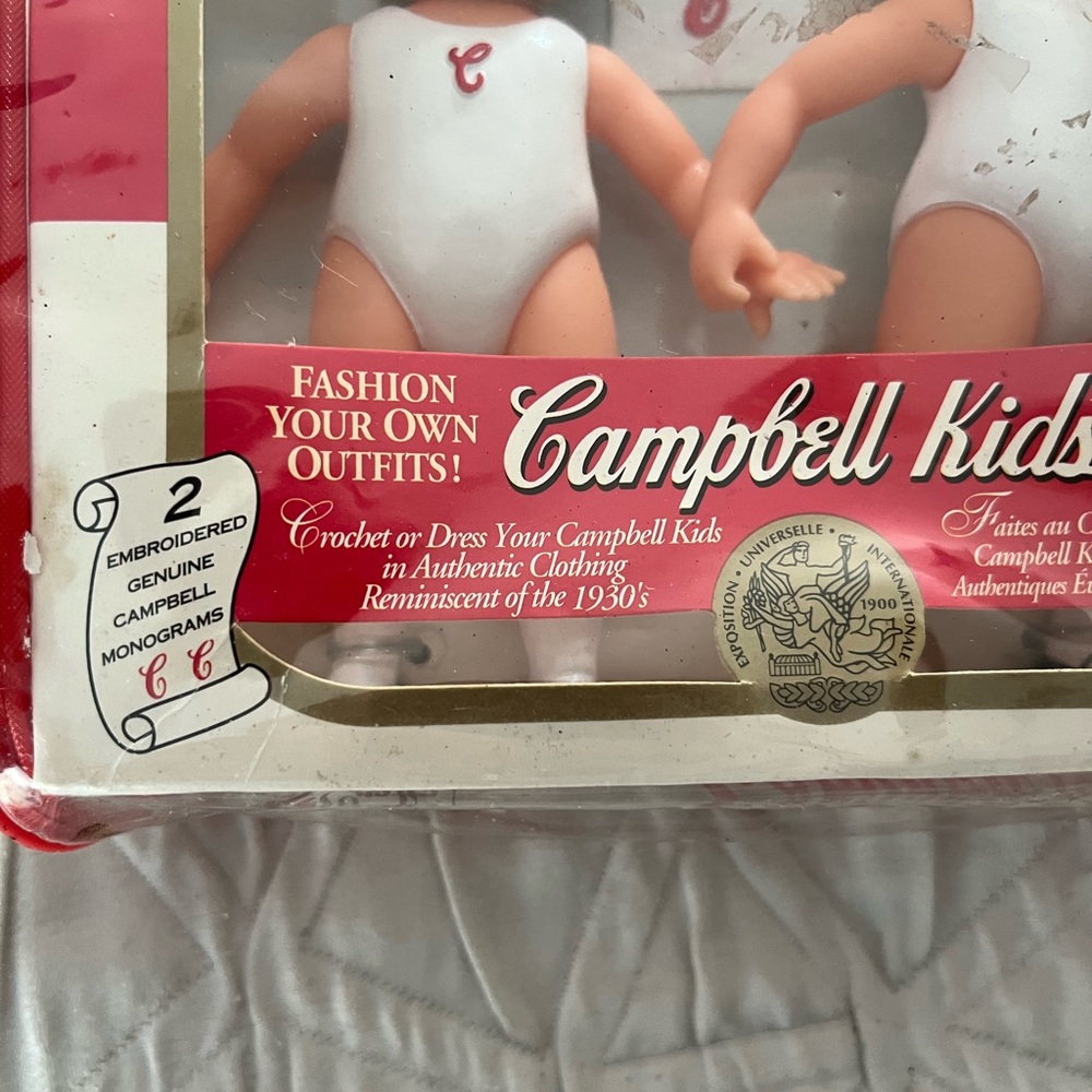 Vintage 1995 Campbell’s Kids Doll Set. - Picture 2 of 7